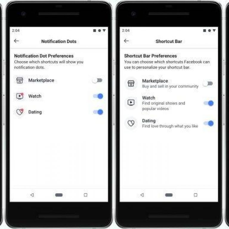 Facebook cambia su interfaz para eliminar notificaciones, Marketplace y ms