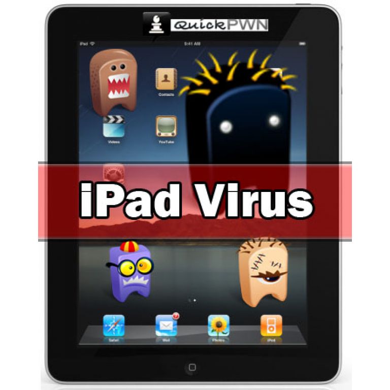 Los usuarios de iPad ya sufren el ataque de virus informáticos.