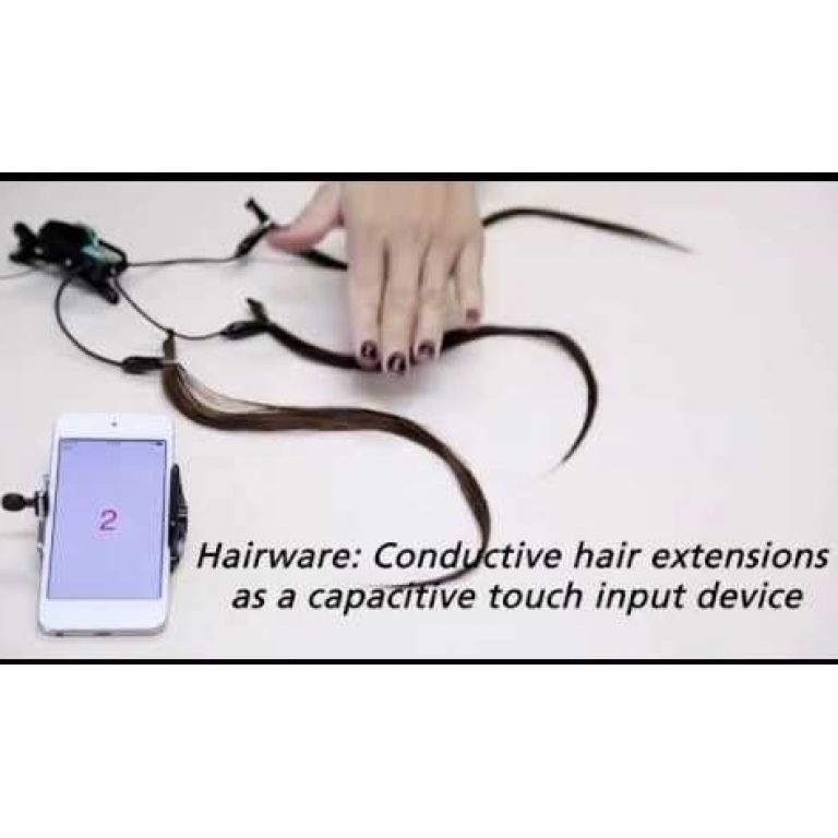 Hairware,  permite controlar tu smartphone con el cabello